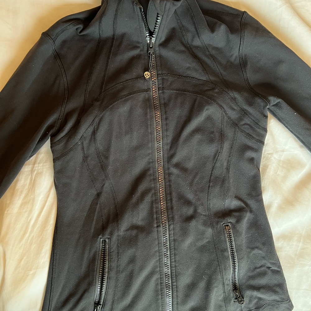 Lululemon black define jacket size 8
